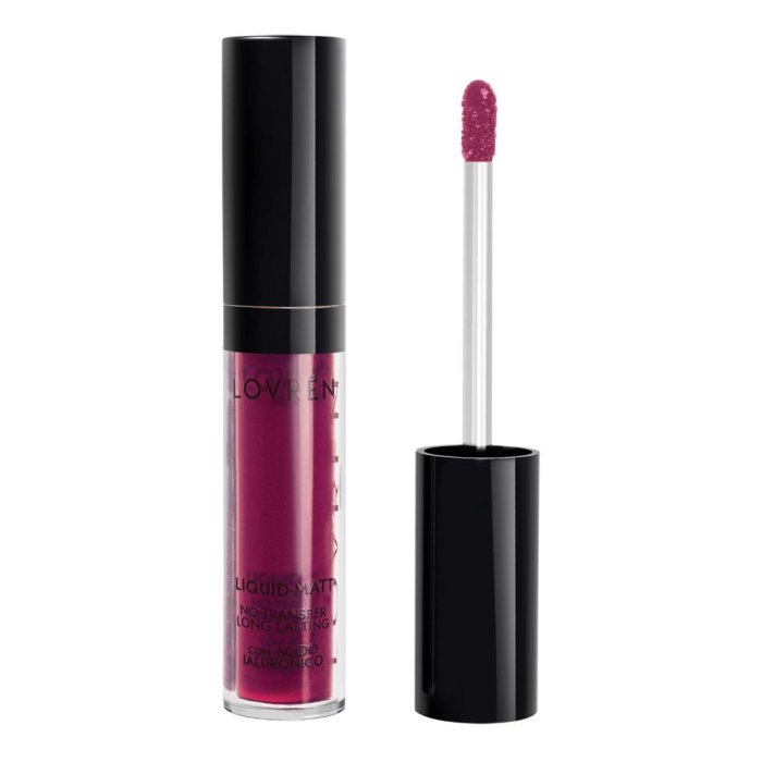 Lovrén Make Up - R6 Rossetto Liquid Matt Porpora, 3,5ml