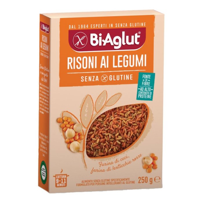 BIAGLUT RISONI AI LEGUMI 250G