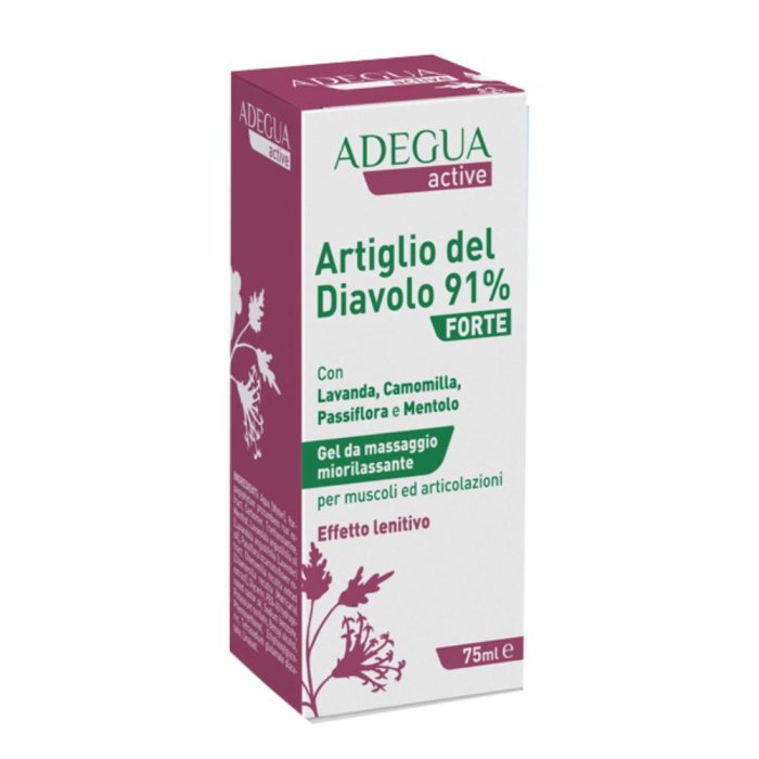 Active Artiglio del Diavolo 91% Forte Gel Lenitivo, 75ml