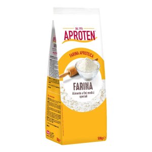 Aproten Farina: Farina a Basso Contenuto Proteico Senza Glutine 500 gr