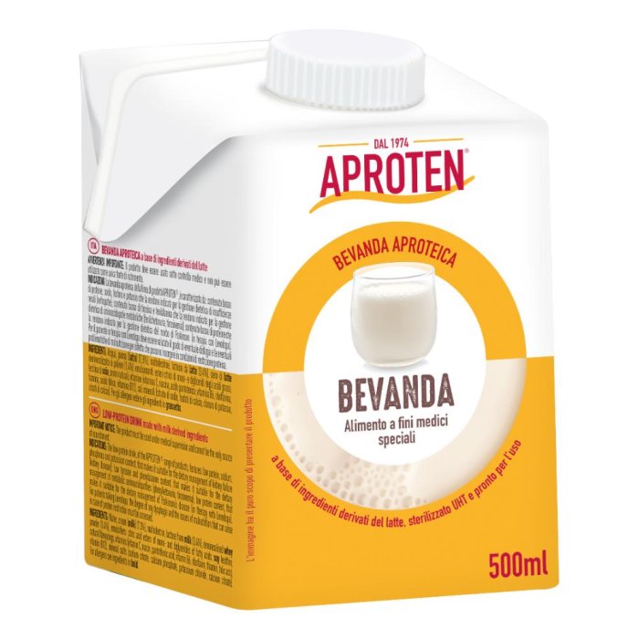 Aproten bevanda 500 ml - bevanda aproteica pronta da bere