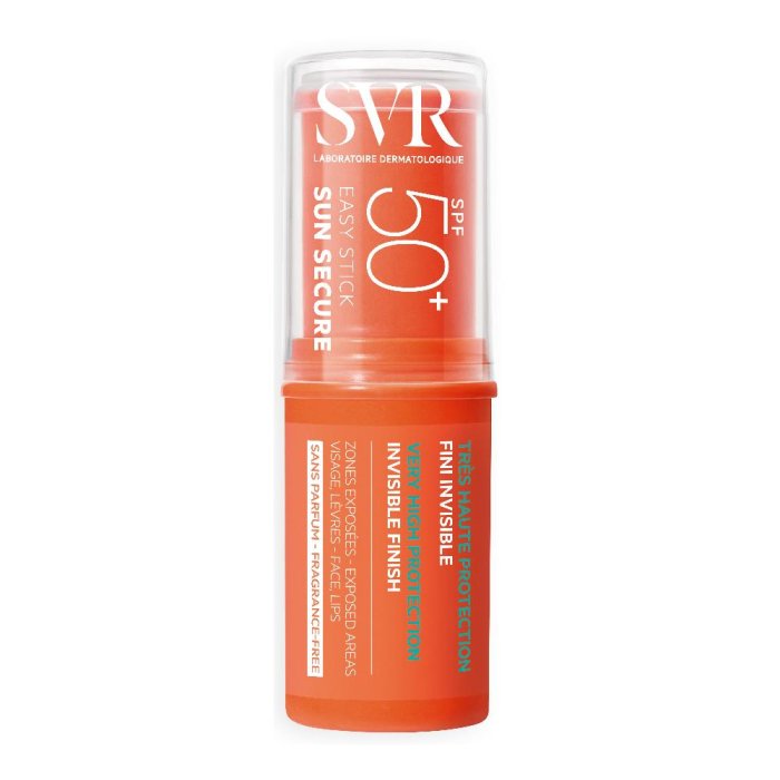 SVR Sun Secure - Easy Stick SPF50+ Protezione Solare Invisibile Molto Alta 10g
