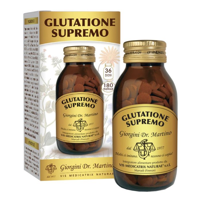 Giorgini Glutatione Supremo Integratore Depurativo 180 Pastiglie