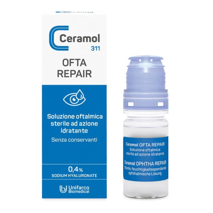 Ceramol 311 - Ofta Repair Soluzione Oftalmica Sterile ad Azione Idratante 10 ml