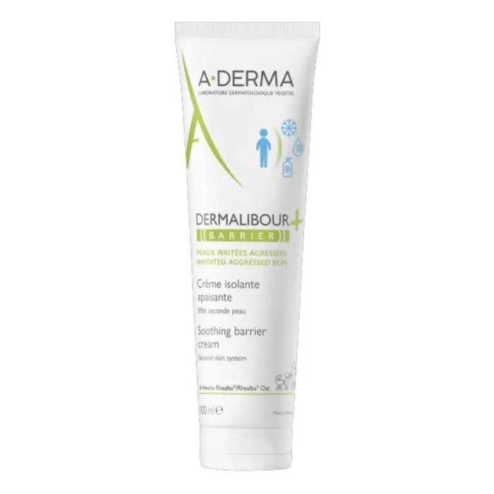 A-Derma Dermalibour+ - Barrier Crema Isolante Lenitiva Viso Corpo Mani Zone Intime 100 ml