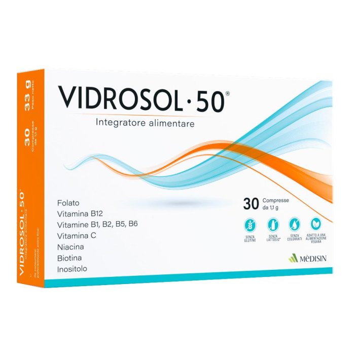 Medisin Vidrosol 50 Integratore Alimentare 30 Compresse