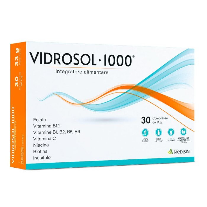 Medisin Vidrosol 1000 30 Compresse