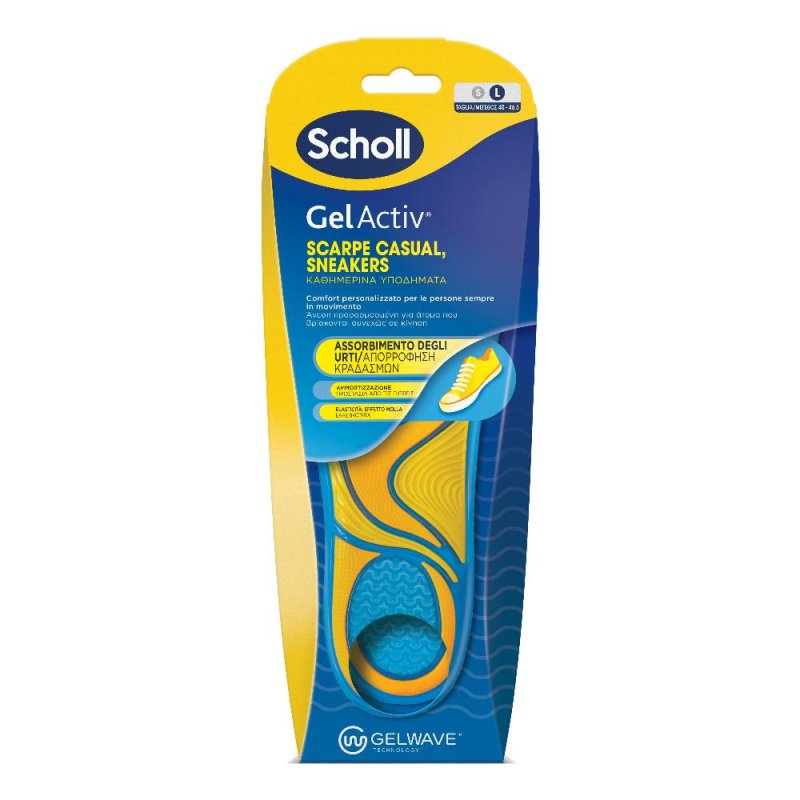 Dr.Scholl Gelactiv scarpe casual sneakers solette taglia L