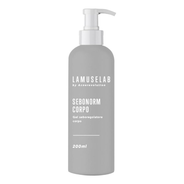 Lamuselab sebonorm gel seboregolatore corpo 200 ml