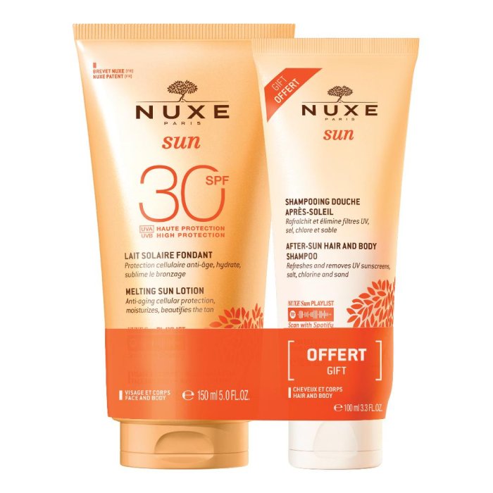 Nuxe Sun Duo Latte Solare SPF30 150 ml + Shampoo Doposole 100 ml