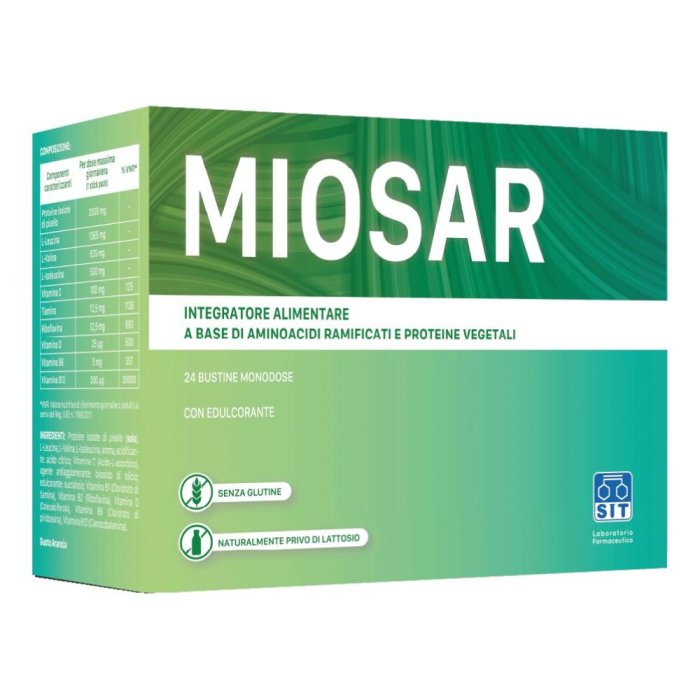 Miosar 24 bustine - integratore per muscoli con magnesio e potassio