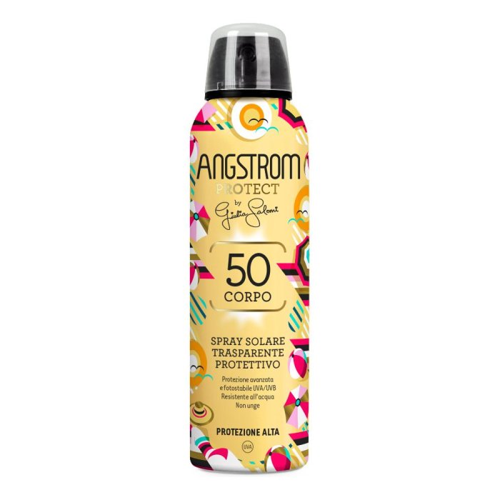 Angstrom spray trasparente spf 50+ limited edition 2024