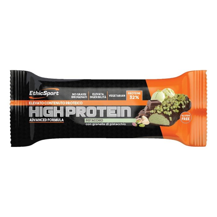 EthicSport High Protein Barretta Proteica Gusto Pistacchio 45g