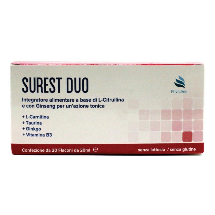 Surest Duo Integratore Alimentare 20 Flaconcini da 20 ml per il Benessere dell’Organismo