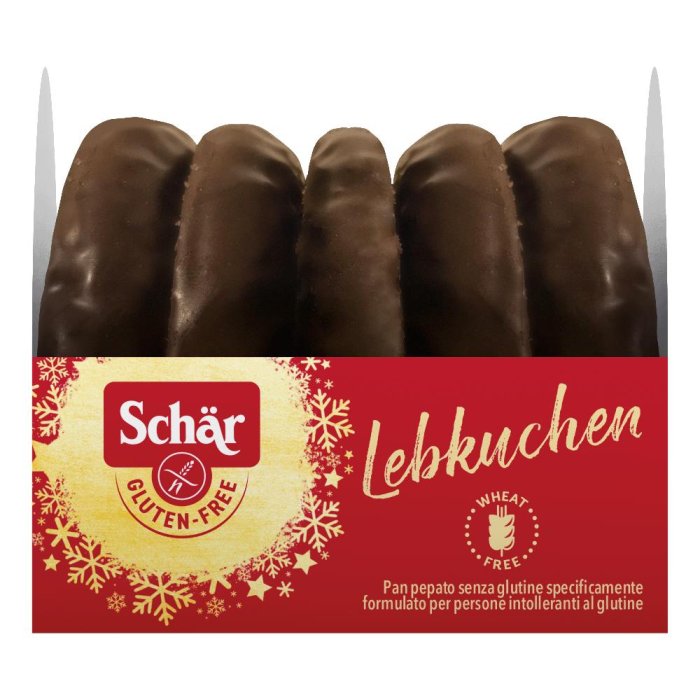 Dr. Schar Lebkuchen Pan di Zenzero dolce di Natale senza glutine 145 g