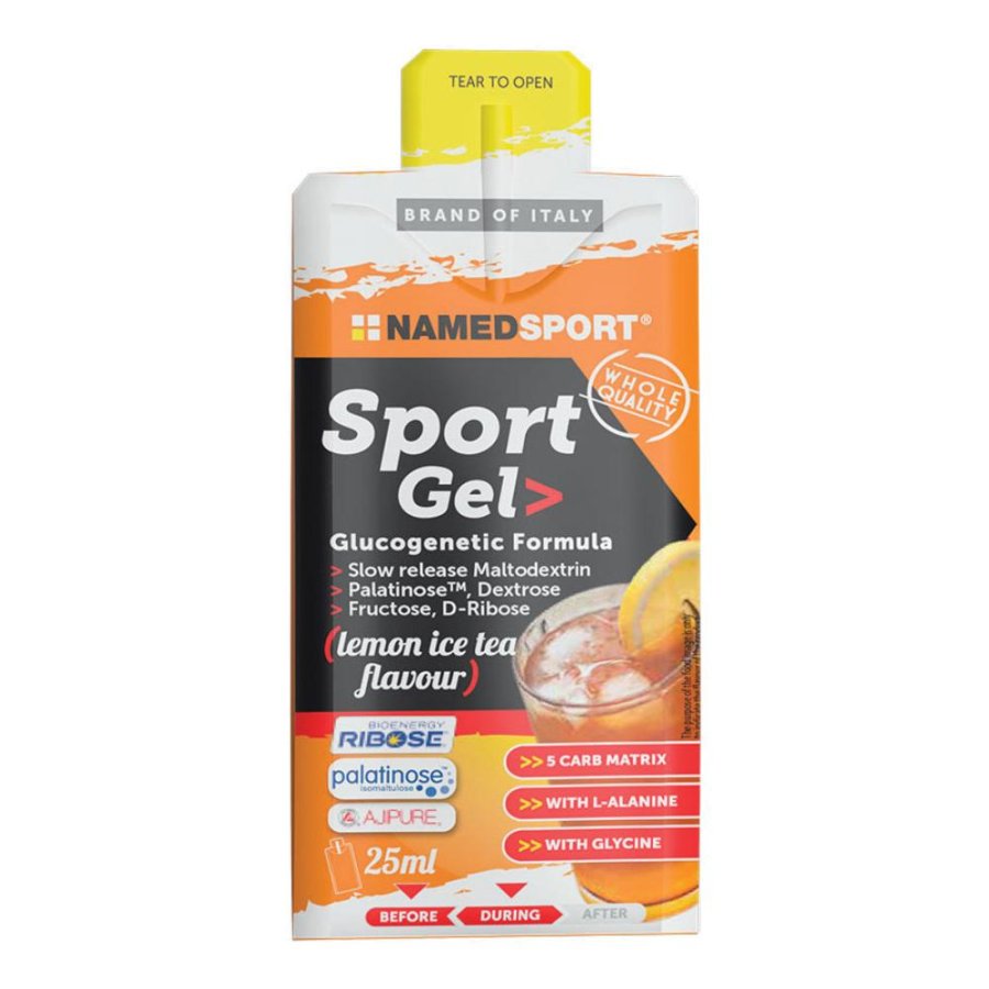 Gel energetico per sport al gusto lemon ice tea 25 millilitri | integratore energetico per running ciclismo fitness Gel energetico per sport al gusto lemon ice tea 25 millilitri | integratore energetico per running ciclismo fitness