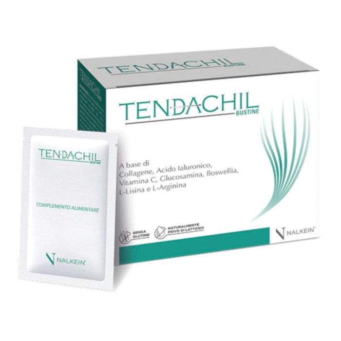 Tendachil 20 bustine – Integratore per articolazioni e cartilagini con collagene, acido ialuronico e vitamina C