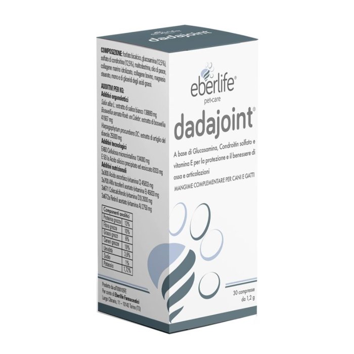 Dadajoint 30 Compresse Integratore per Articolazioni e Cartilagini con Nutrienti Specifici per il Benessere delle Giunture