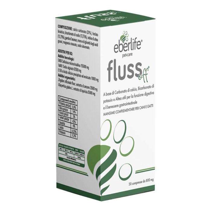 Flussoff 800 mg 30 Compresse Integratore per Ridurre il Flusso Mestruale Abbondante e Regolare il Ciclo