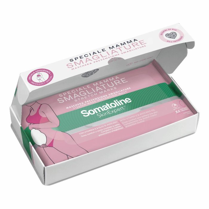 Somatoline Skin Expert Corpo - Maschera Speciale Mamma Smagliature 4 Maschere