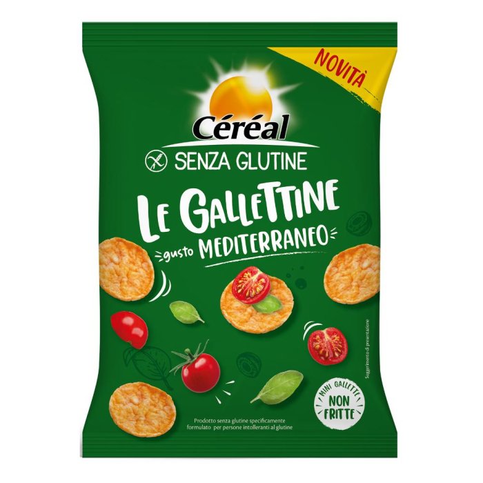 Cereal gallettine Mediterraneo - gallettine salate gusto erbe mediterranee