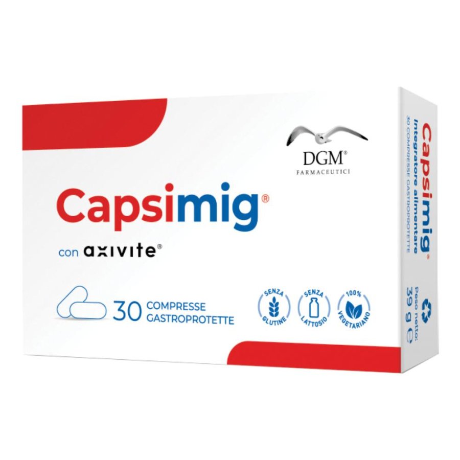 Capsimig 30 Compresse Gastroprotette Capsimig 30 Compresse Gastroprotette