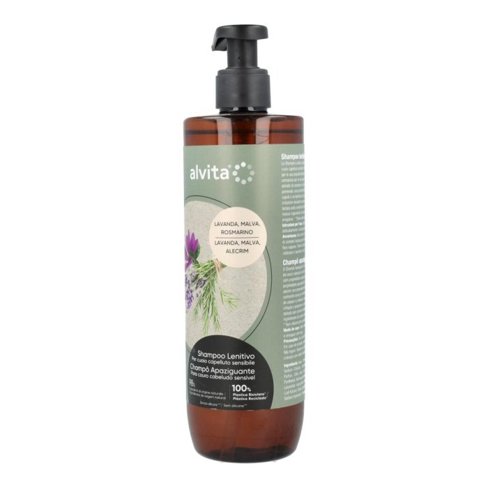 Alvita Shampoo Lenitivo - Cura del Cuoio Capelluto Sensibile - 400 ml