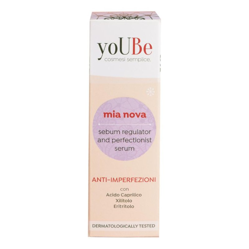 YOUBE MIA NOVA Siero Viso Illuminante Antietà Idratante per Pelle Luminosa
