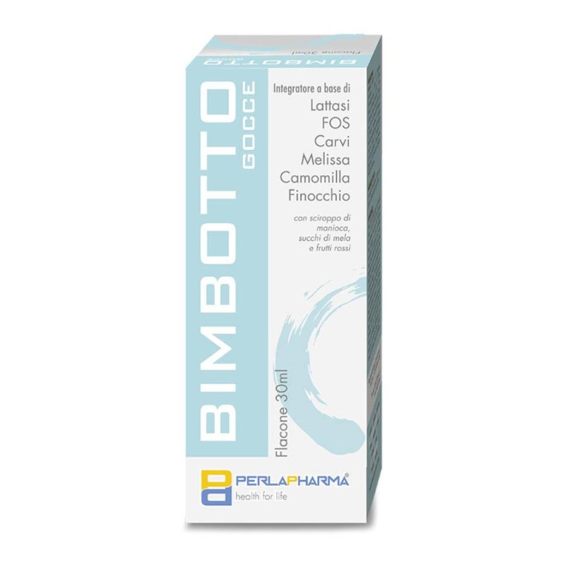 Bimbotto Gocce 30 ml - Integratore Alimentare per Coliche e Intolleranza al Lattosio