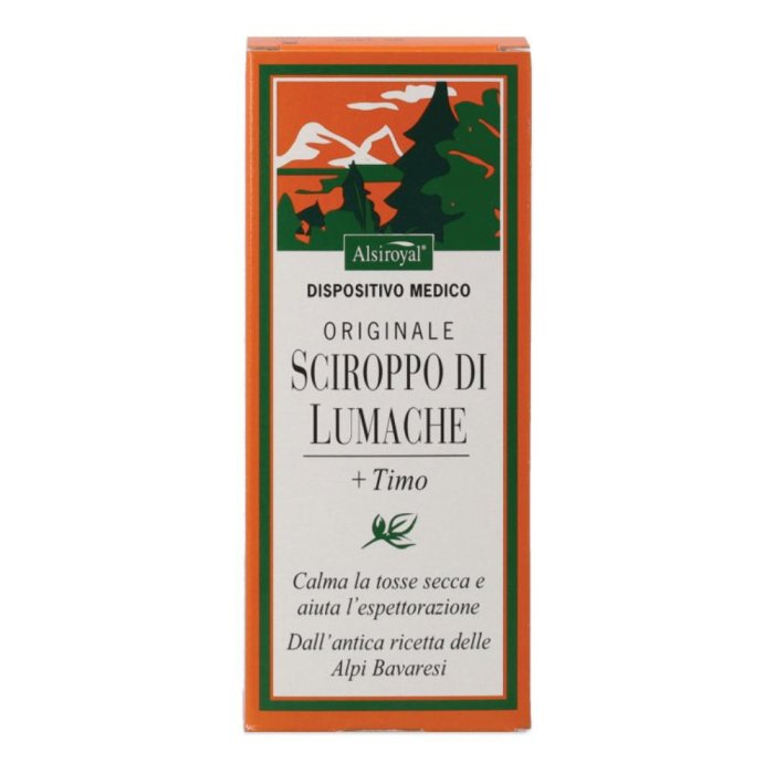 Alsitan Sciroppo di Lumache - Dispositivo Medico per Tosse Secca e Irritazione della Mucosa - 150 ml