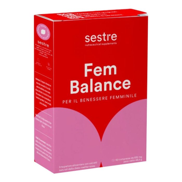 Fembalance Integratore per Equilibrio Ormonale Femminile 60 Compresse