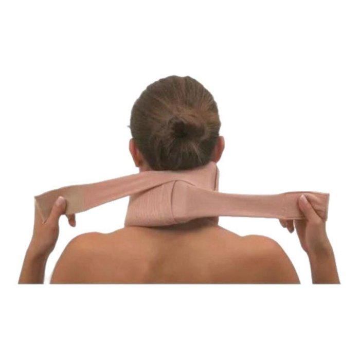 Collare Cervicale Morbido Taglia L Foderato e Sfoderabile in Cotone – Supporto Ortopedico per Collo e Vertebre Cervicali