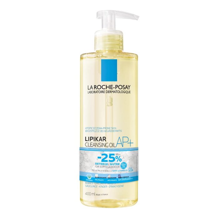 La Roche Posay Lipikar olio detergente per pelle secca 400ml