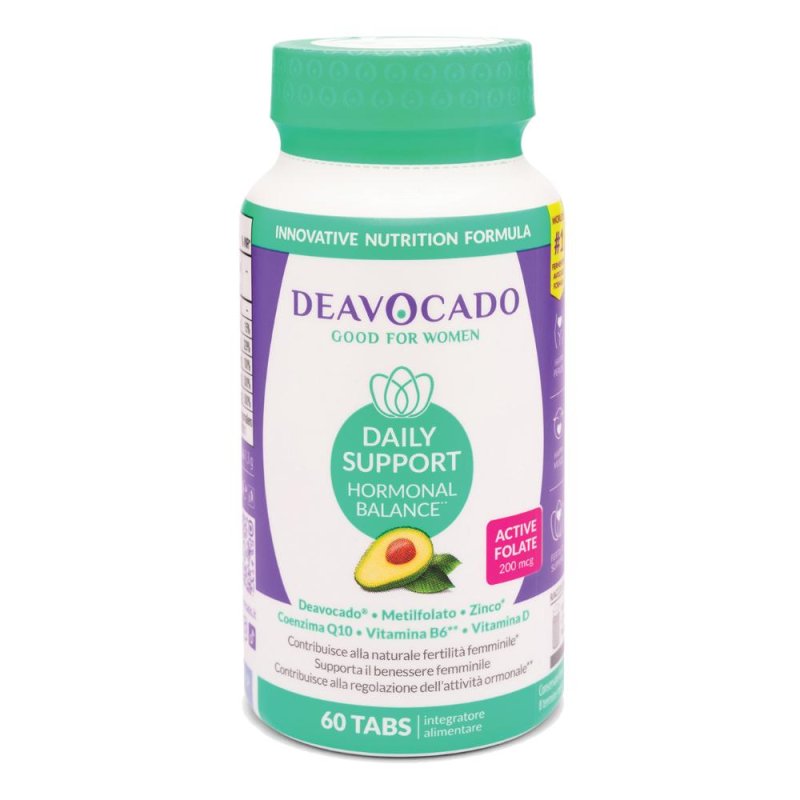 Deavocado Daily Support Integratore per la Fertilità Femminile 60 Compresse