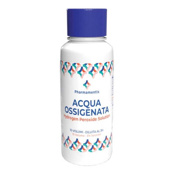 Pharmamentis acqua ossigenata 250 ml - soluzione di perossido di idrogeno 10 volumi