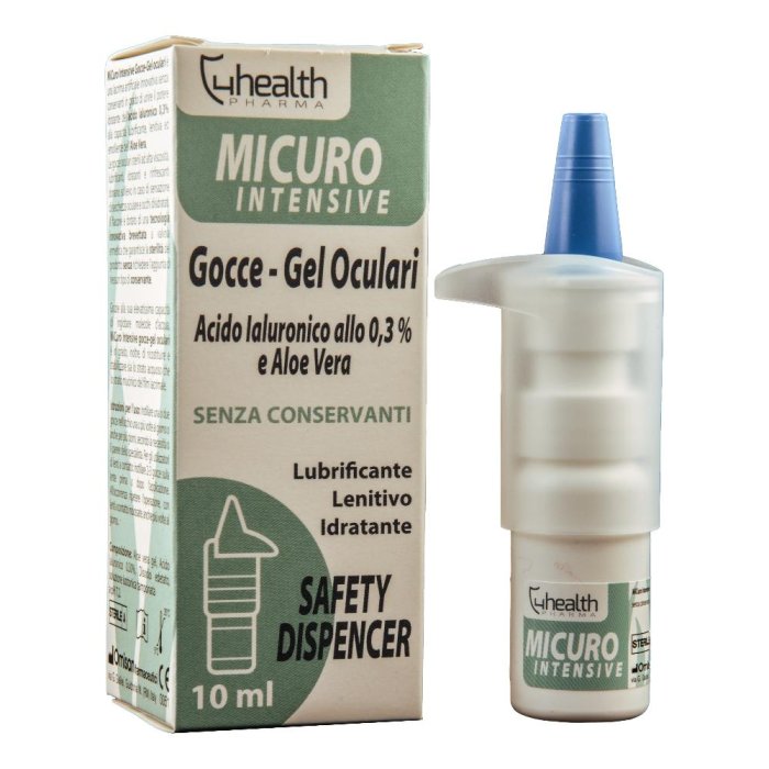 Micuro gocce oculari 0,3% - soluzione oftalmica lubrificante con acido ialuronico