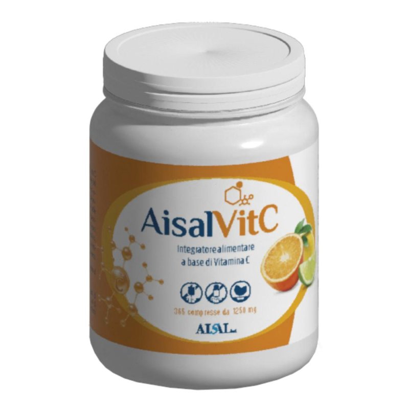 Aisalvit C 365 Compresse Integratore Vitamina C ad Alto Dosaggio per Difese Immunitarie