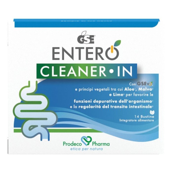 GSE Entero  Cleaner-IN Integratore Depurativo  14 Bustine