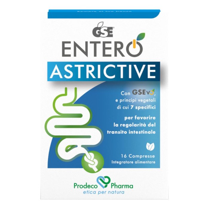GSE Entero - Astrictive Integratore Transito Intestinale 16 Compresse