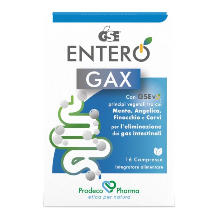 GSE Entero - Gax Integratore Alimentare Disturbi Intestinali 16 Compresse
