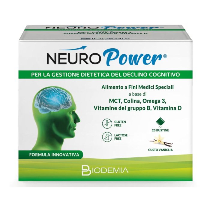 Neuropower 20 bustine - integratore per sistema nervoso e stanchezza mentale