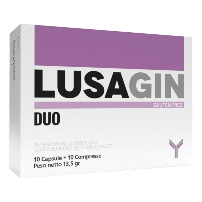 Lusagin Duo Integratore Alimentare 10 Capsule + 10 Compresse