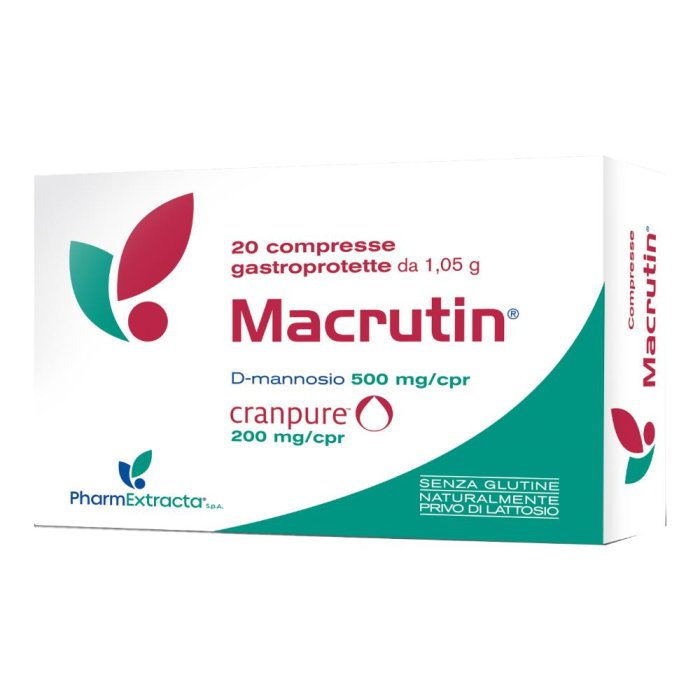 Macrutin 20 compresse - integratore per circolazione venosa e microcircolo