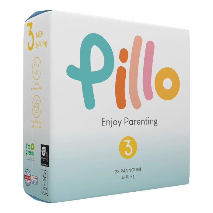 PILLO Prem.3 Midi 6/10Kg 28pz