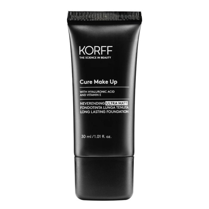 Korff Cure Make Up - Neverending Ultra Matt Fondotinta Lunga Tenuta N. 01 30 ml