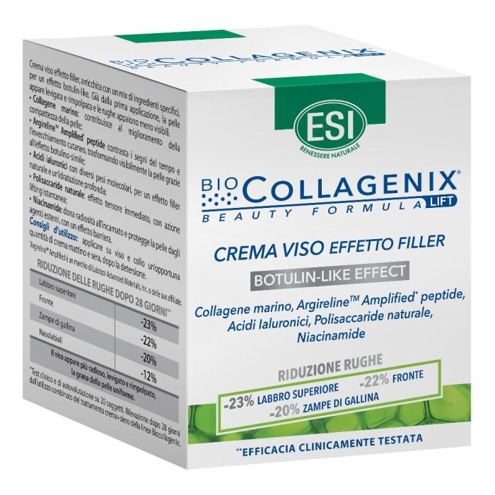 Esi - Biocollagenix Crema Viso Effetto Filler Confezione 50 Ml