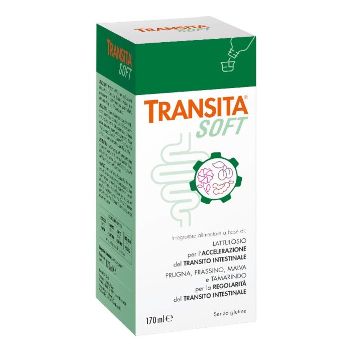 Kyodai Transita Soft 170 millilitri integratore naturale per la regolarità intestinale delicata