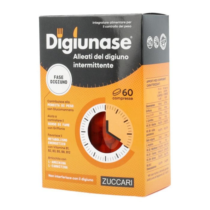 Zuccari Digiunase Fase Digiuno 60 Compresse