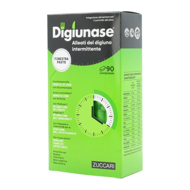 Digiunase Fase Pasto integratore alimentare 90 compresse per il supporto del metabolismo e il controllo del peso