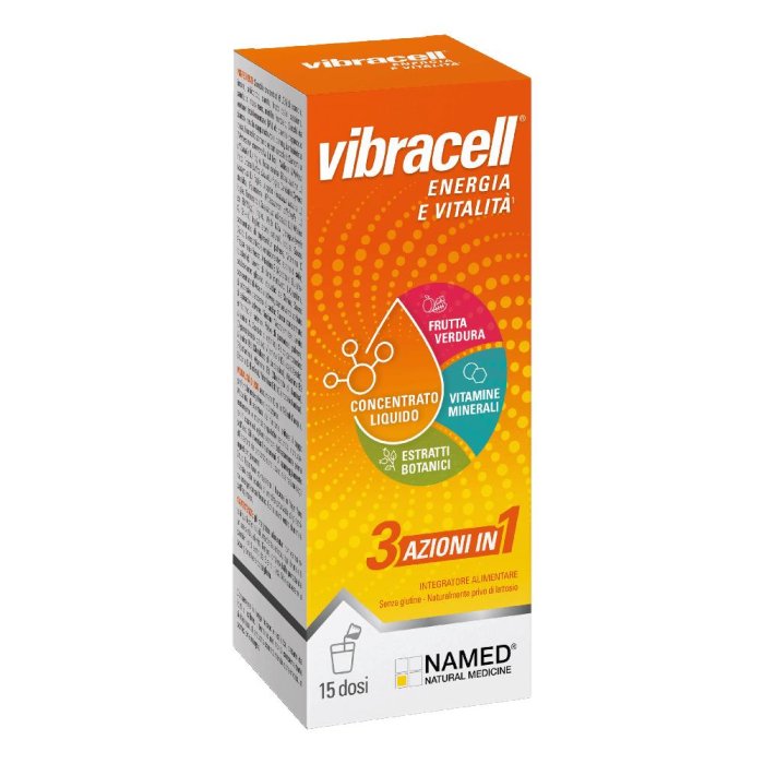 Named Vibracell Concentrato Multivitaminico Integratore Alimentare 150 ml